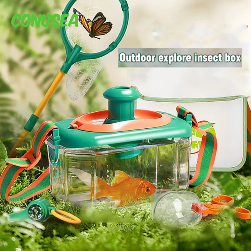 Outdoor Adventure Toys For Kids - ألعاب صيد الحشرات على شكل فراشة