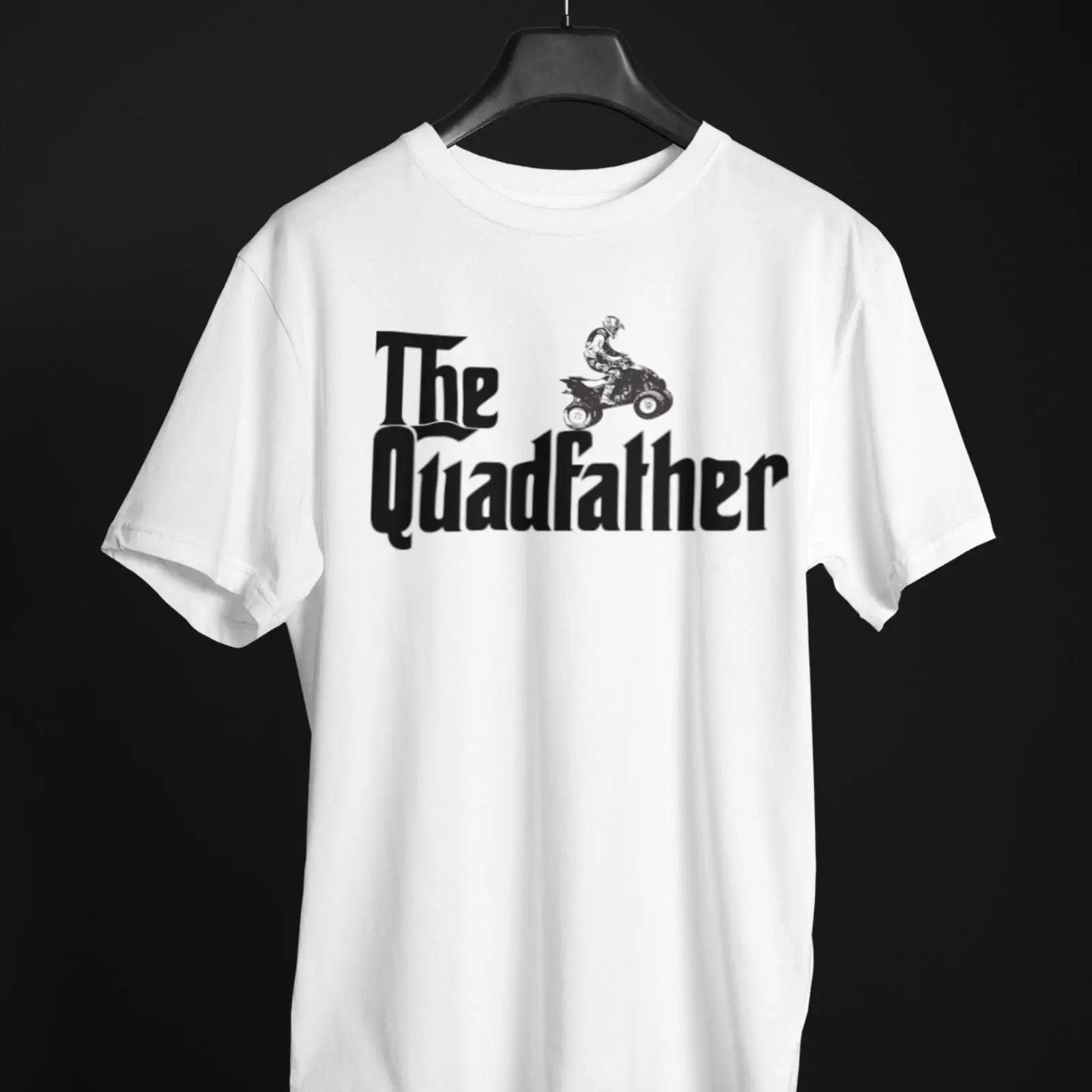 Outdoor Adventure Quad Biking - تي شيرت رجالي بتصميم The Quadfather