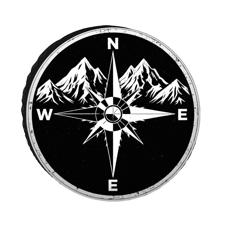 Outdoor Adventure Wear - غطاء إطار احتياطي للسيارات الوعرة من