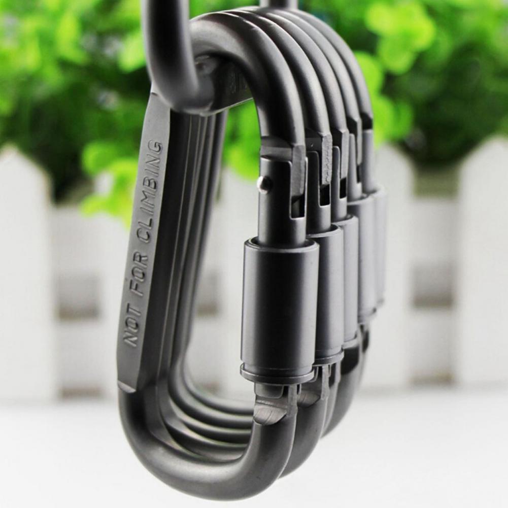 حلقات تثبيت أمنية للمفاتيح 6 ق - مراجعة Carabiner Locking D وسعره