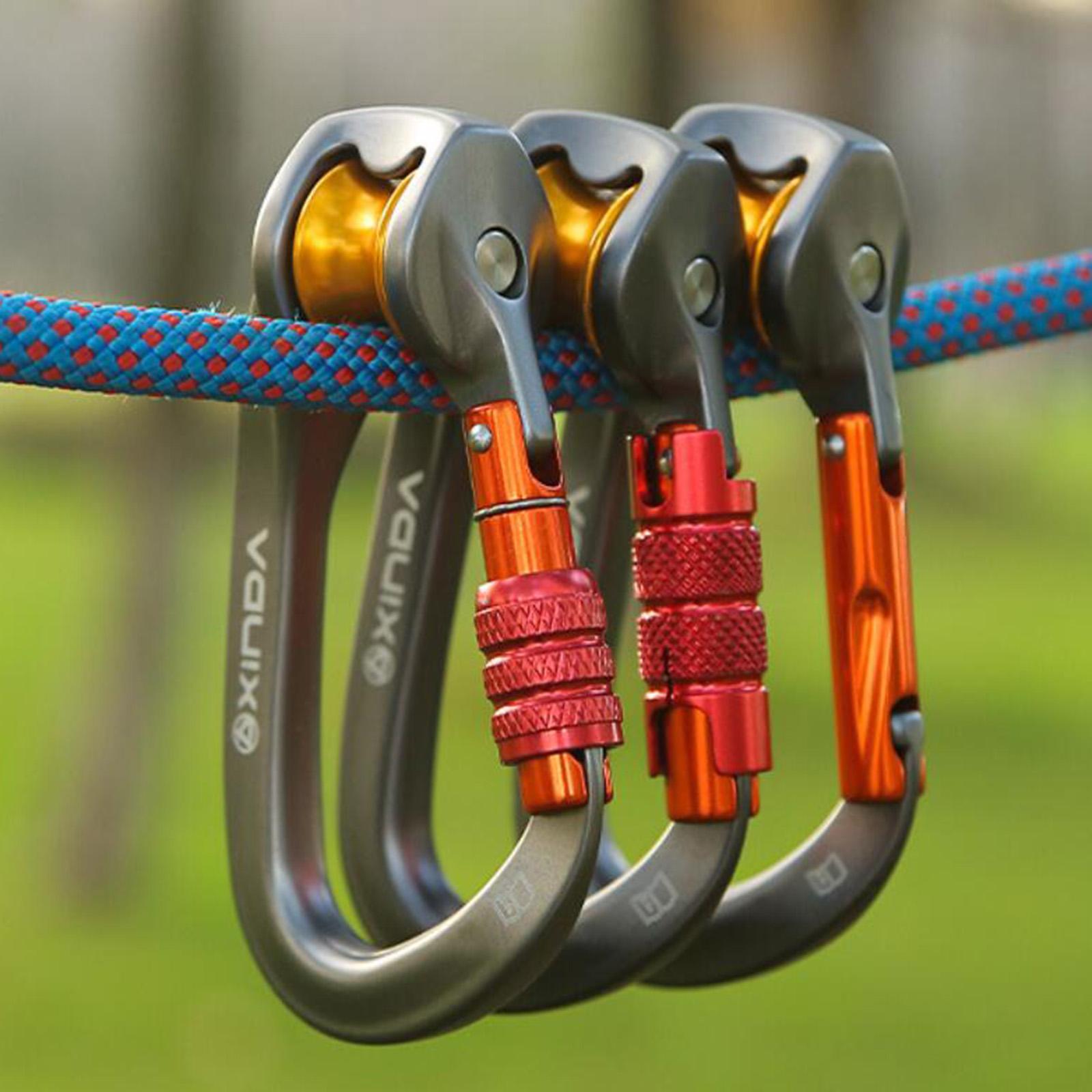 مشبك كارابينر قابل للقفل لمعدا - مراجعة Carabiner Locking D وسعره