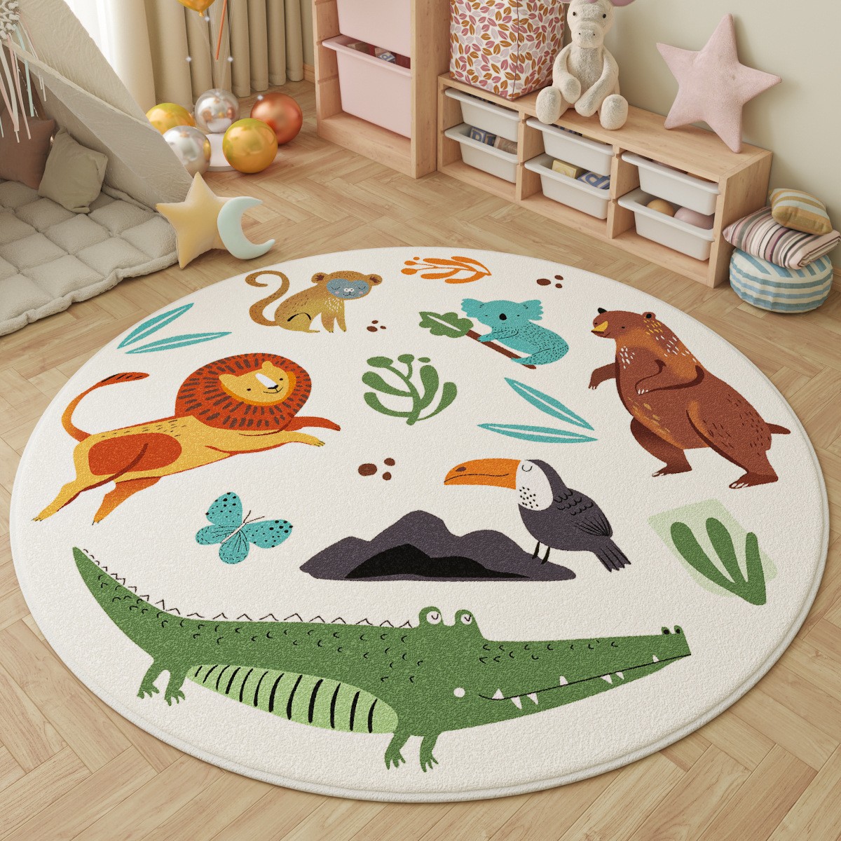سجادة دائرية للأطفال بتصميم مم - مراجعة Outdoor Adventure For Kids وسعره