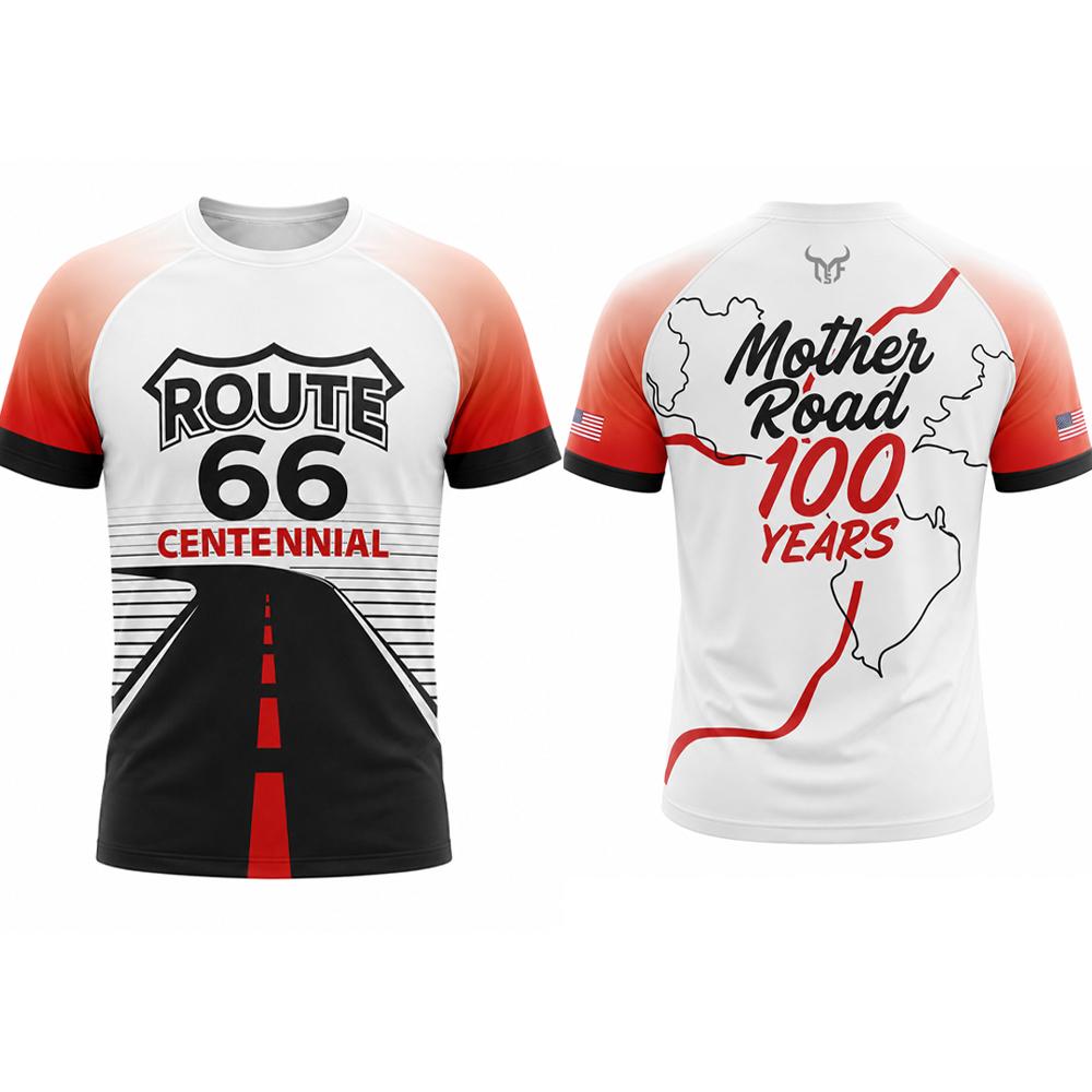 تي شيرت روت 66 للرجال والنساء  - مراجعة Outdoor Adventure Wear وسعره