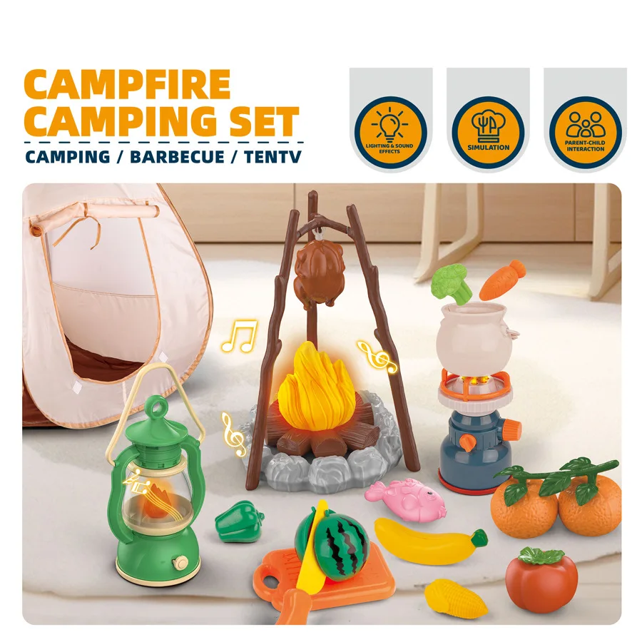 مجموعة خيمة تخييم للأطفال مع ن - مراجعة Outdoor Adventure Toys For Kids وسعره
