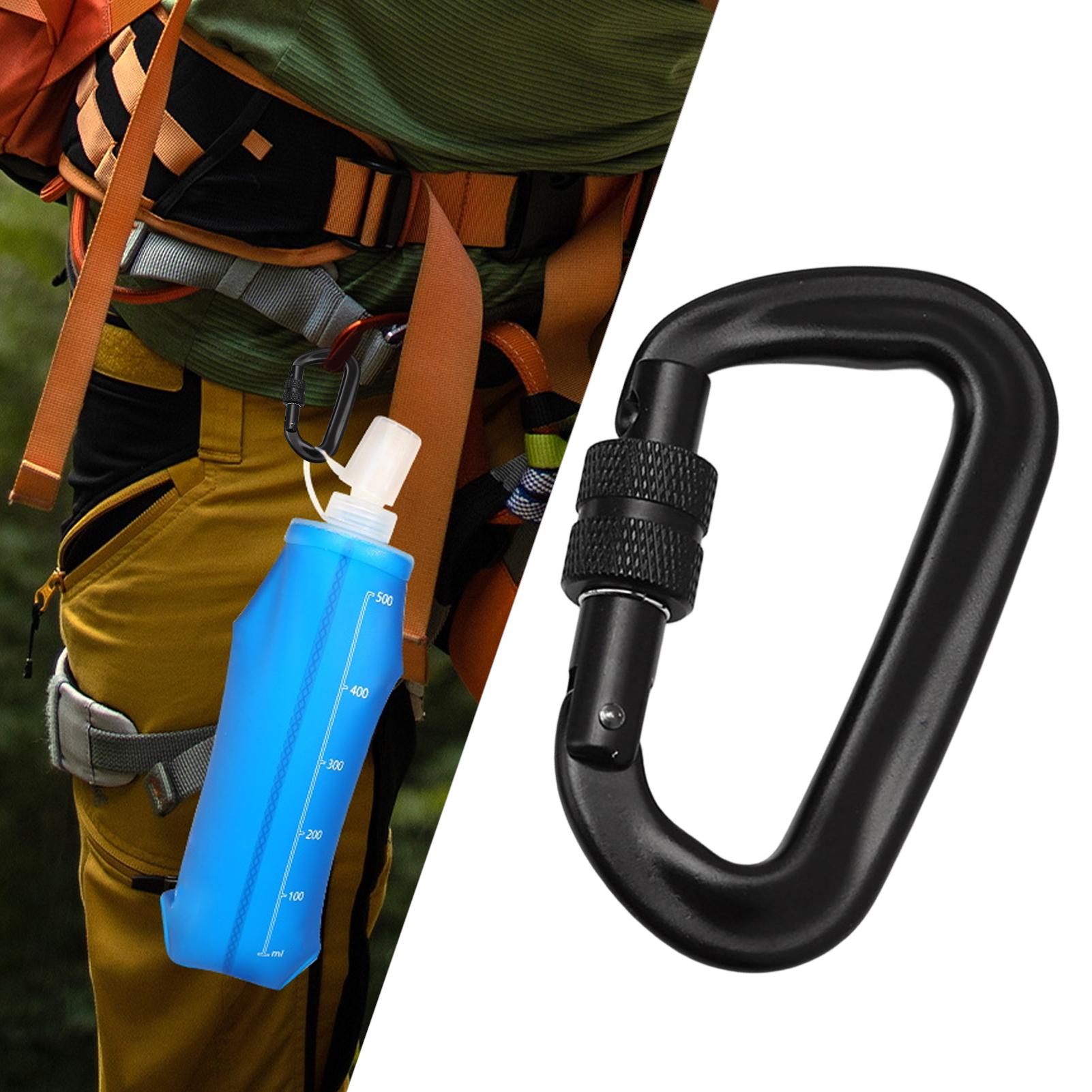 قطعتان من مشابك الكارابينر الث - مراجعة Carabiner Locking D وسعره