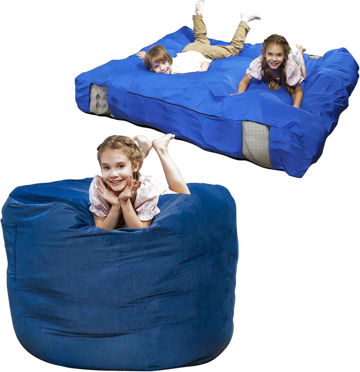 كرسي بين باج ووسادة حسية قابلة - مراجعة Crash Pad Folding وسعره