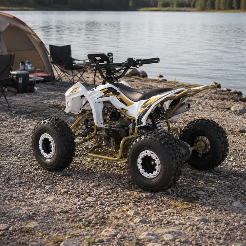 عربة دفع رباعي للكبار مخصصة لل - مراجعة Outdoor Adventure Quad Biking وسعره