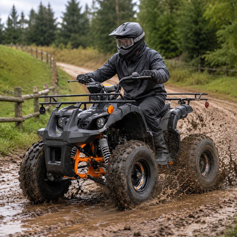 عربة دفع رباعي للكبار مخصصة لل - مراجعة Outdoor Adventure Quad Biking وسعره