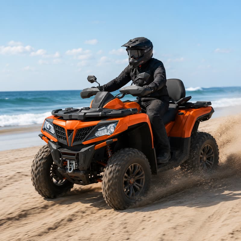 عربة سباق للكبار مخصصة ذات أرب - مراجعة Outdoor Adventure Quad Biking وسعره