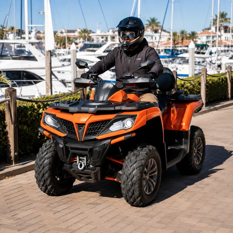 عربة رباعية الدفع للبالغين مخص - مراجعة Outdoor Adventure Quad Biking وسعره
