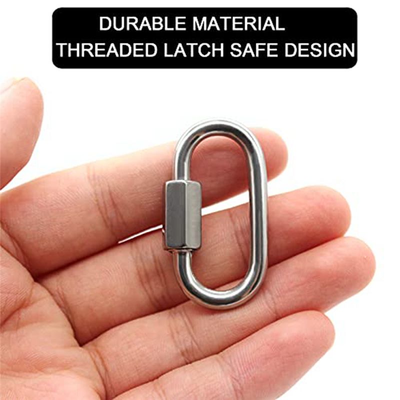 مجموعة ABJS من 12 قطعة وصلات س - مراجعة Carabiner Locking D وسعره