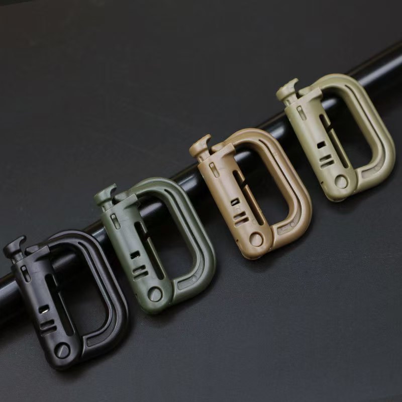 حلقة تثبيت تكتيكية على شكل حرف - مراجعة Carabiner Locking D وسعره